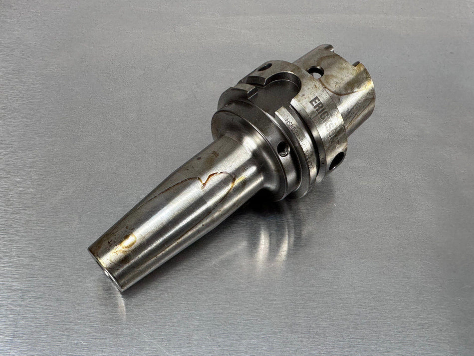 Erickson HSK63A 7/16" Shrink Fit Tool Holder Kennametal HSK63AHPVTT044472