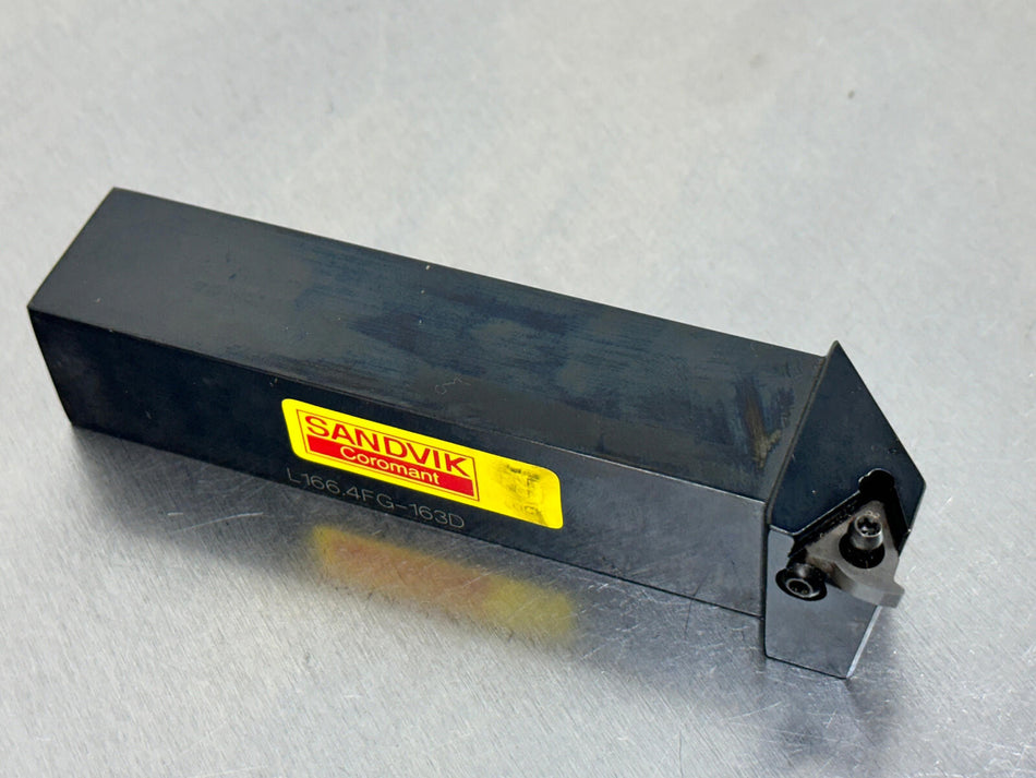Sandvik L166.4FG-163D Indexable Threading Tool Holder Thread Turning T-Max 1"