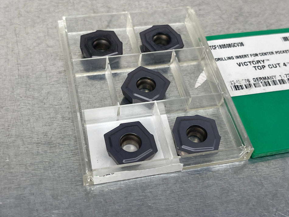 Widia TCF180508GCV36 WU40PH Carbide Insert (Pack of 5)