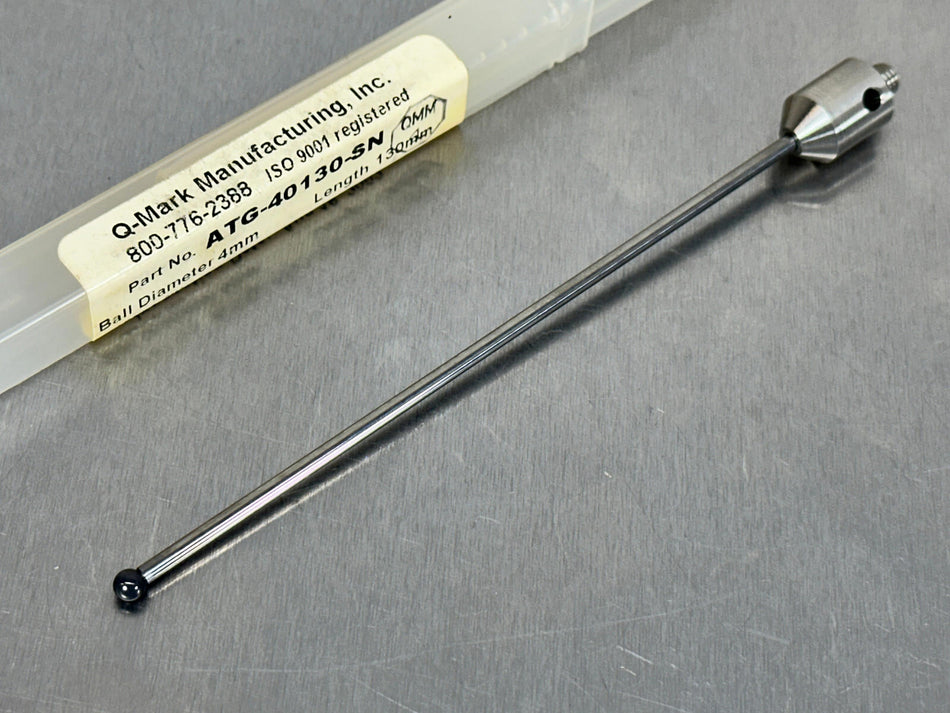 Q-Mark M5 Stylus Carbide Stem 4mm Silcone Nitride Ball CMM ATG-40130-SN