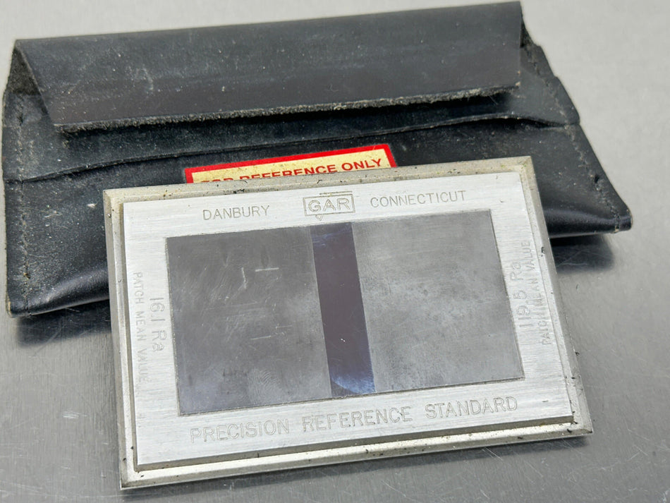 Gar Surface Roughness Standard Diamond Check 16.1 RA , 119.5 RA