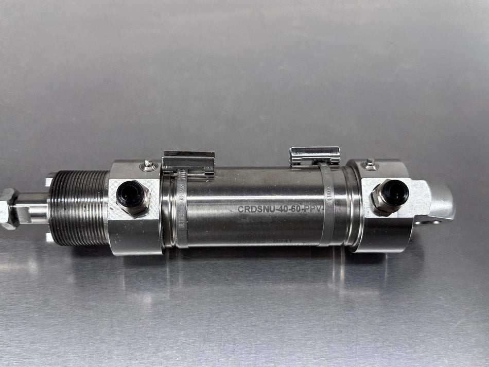 Festo Stainless Steel Pneumatic Cylinder CRDSNU-40-60-PPV-A-25K2-SG