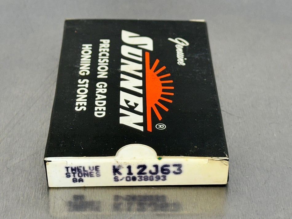 Sunnen K12-J63 Honing Stones 280 Grit Silicon Carbide (Box of 12)