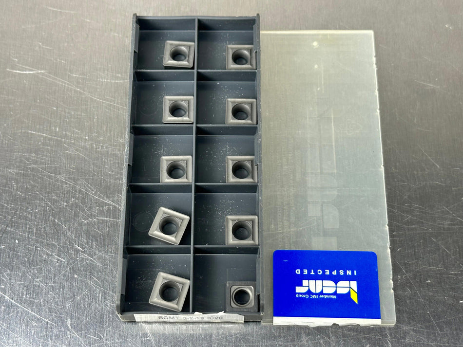 Iscar SCMT 3-2-19 IC20 Carbide Insert 09T308-19 (Pack of 10)
