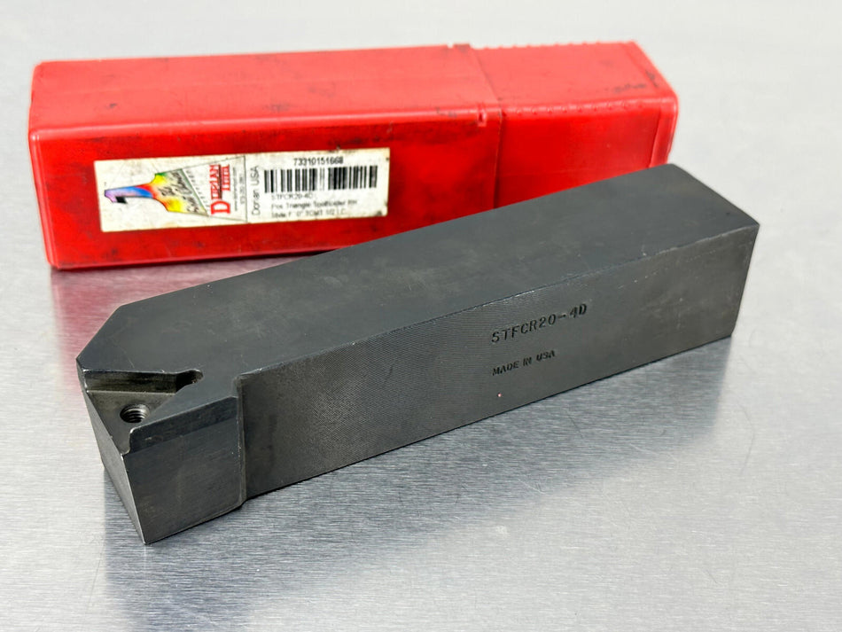 Dorian Indexable Tool Holder 1-1/4" Shank STFCR20-4D