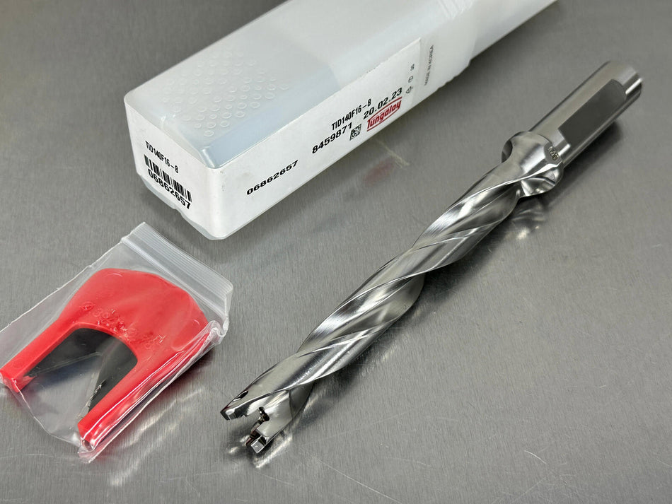 Tungaloy TID140F16-8 Indexable Drill 14mm 8xD Drill Meister Replaceable Tip