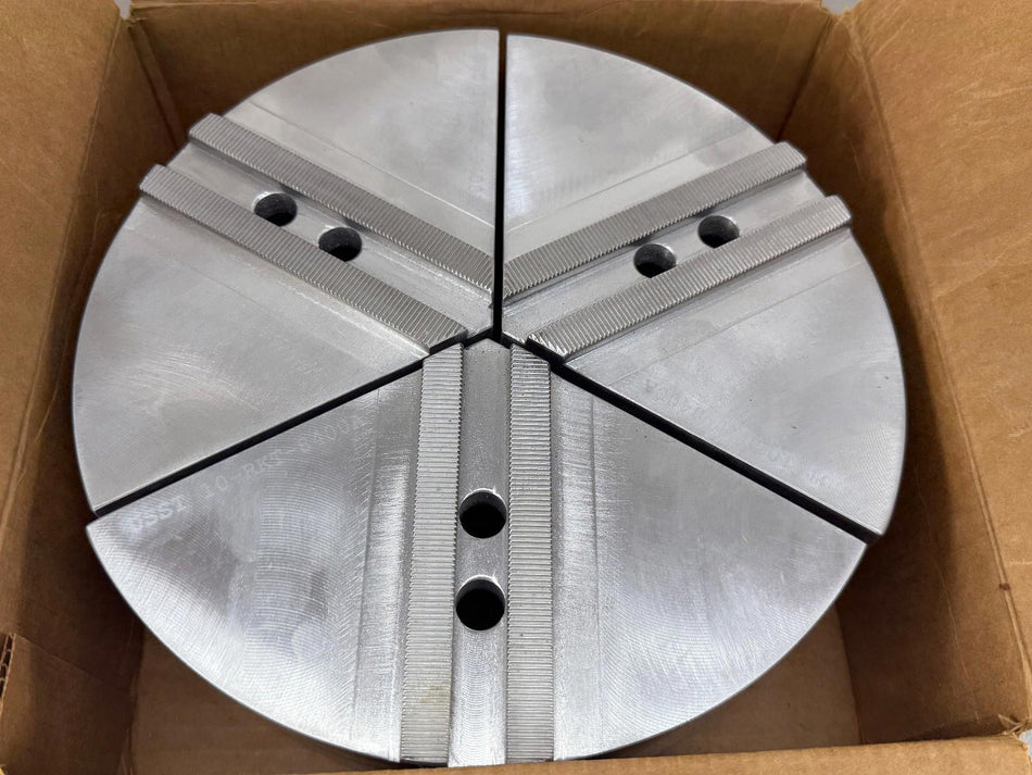 RKT-8400A Aluminum Round Jaws for 8" Chuck 4" Height - USA Made - Kitagawa