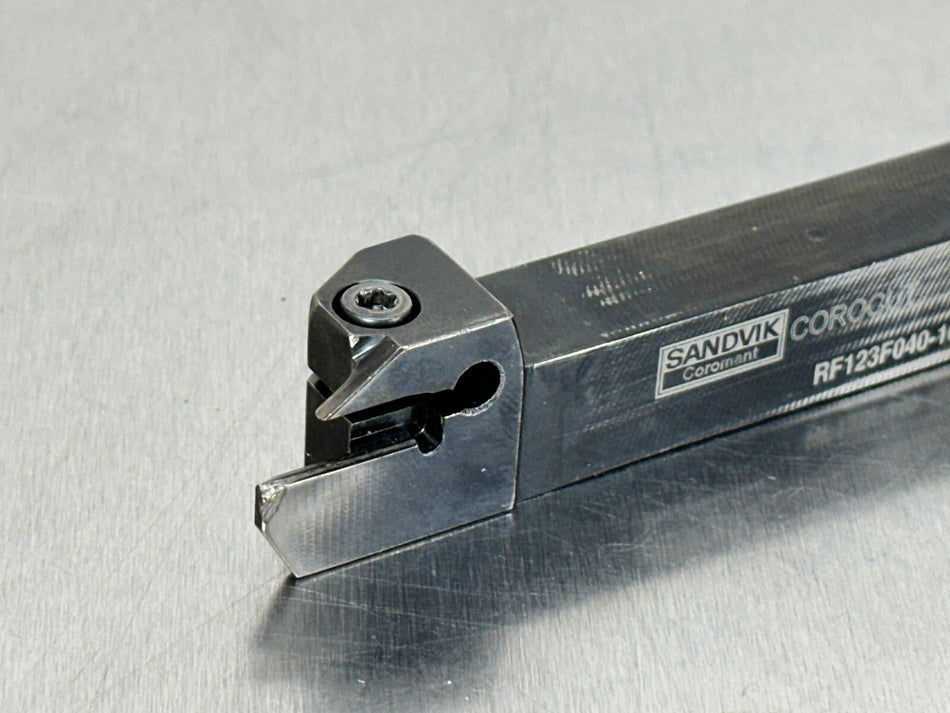 Sandvik RF123F040-10B Indexable Tool Holder Parting Grooving CoroCut 1-2