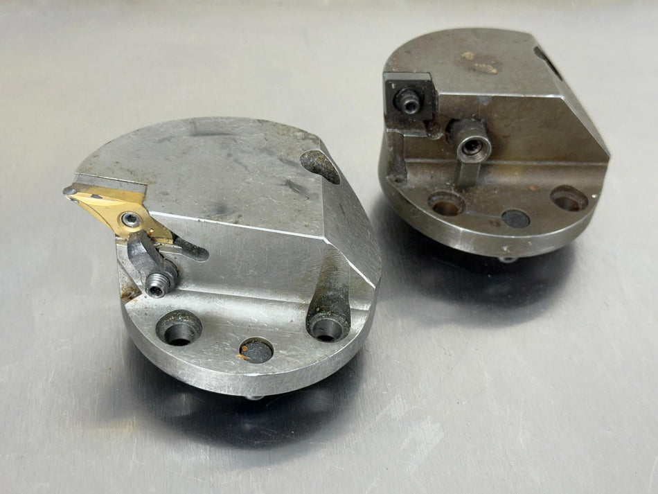 (2) H48 Modular Boring Heads for 3" Boring Bar MVJNR = VNMG, MCFNR = CNMG