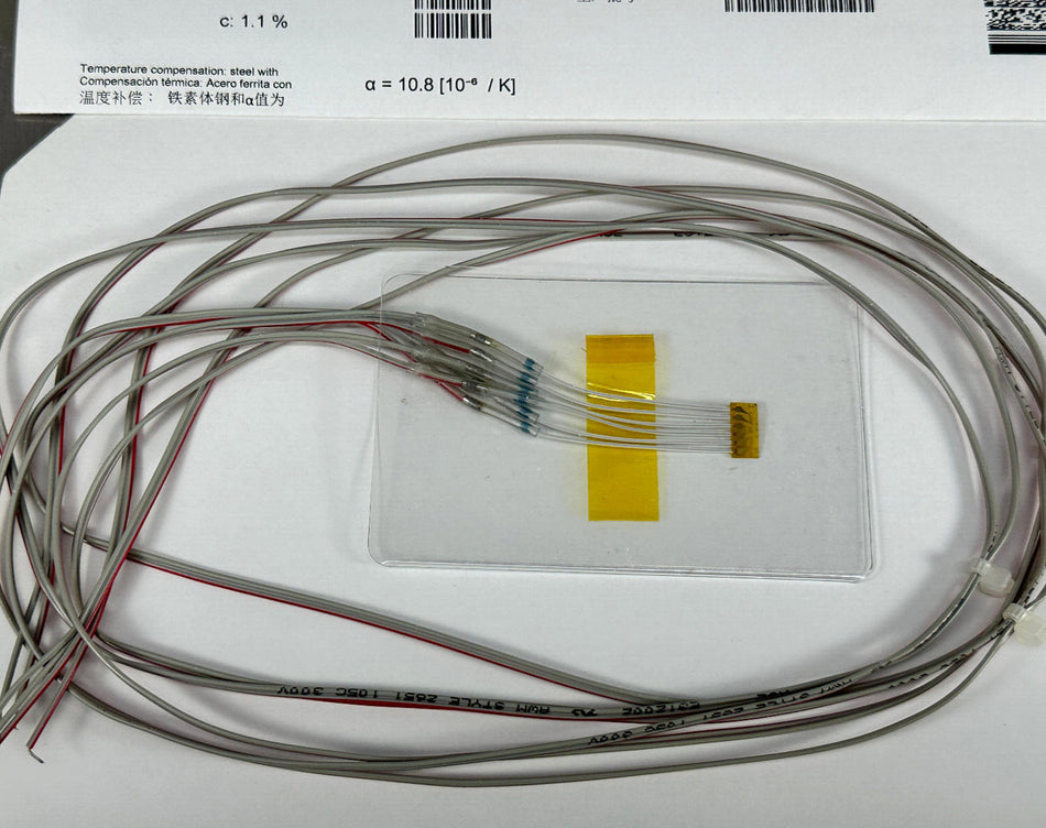 (5) Omega Prewired Strain Gage KFH-6-120-D17-11L1M2S