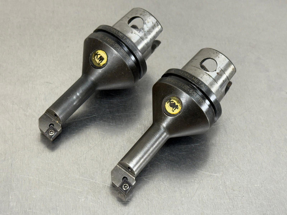 Kennametal KM40 Indexable Turning Boring Bar Head KM40S12ESCLPR06 (Qty. 2)