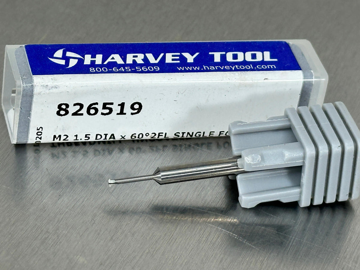 Harvey Thread. Start Method Harvey M2 Carbide Thread Mill Single Form Milling Cutter 826519 – Gen3 ...