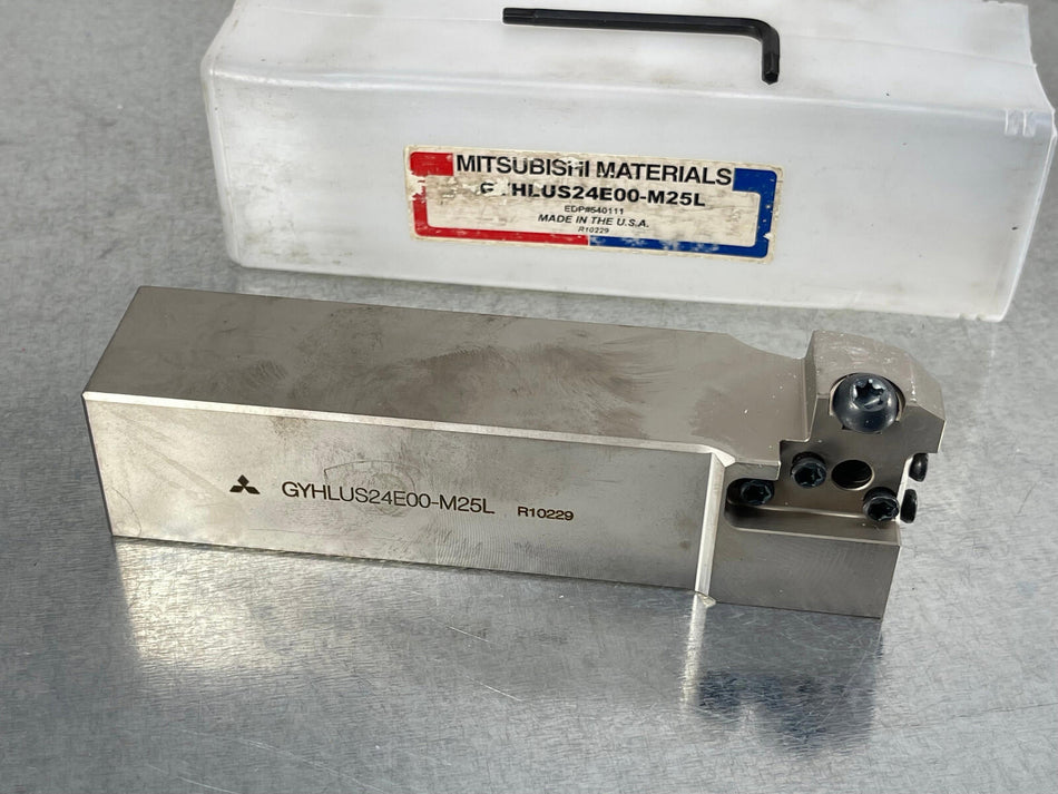 Mitsubishi GYHRUS24E00-M25L Grooving Tool Holder Modular Groove 540111