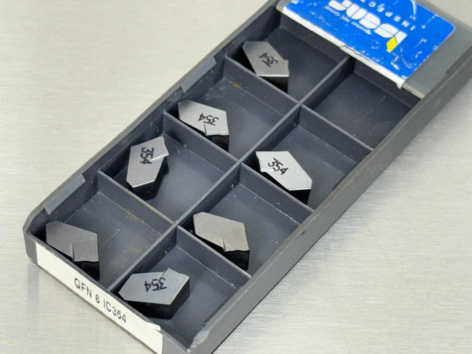Iscar GFN6 IC354 Carbide Insert (Pack of 7)
