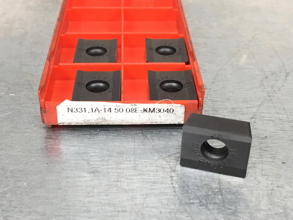 Sandvik N331.1A-14 50 08E-KM 3040 Carbide Insert (5 pcs)