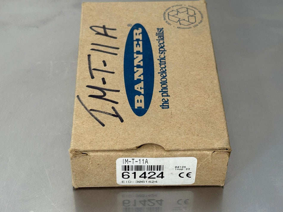 Banner IM-T-11A Interface Safety Relay 61424