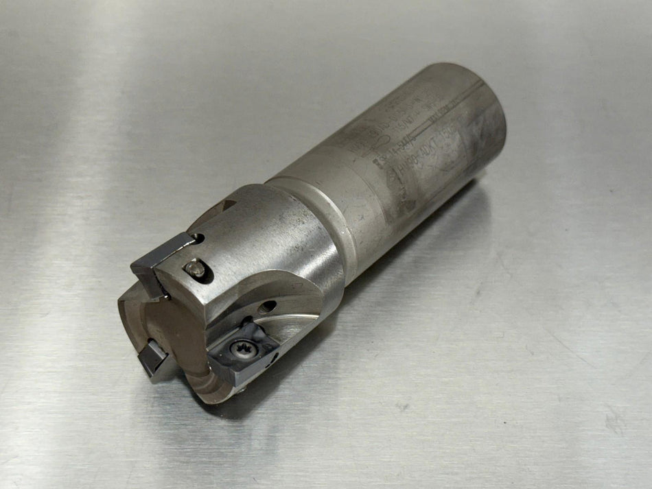 Iscar 1-1/2" Indexable End Mill 1.5" Heli2000 HM90 E90AD-D1.5-3-W1.25-C, 3101768