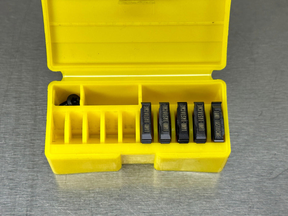 Kennametal LT-16NR 16 STACME KC5025 Carbide Insert Threading  (Pack of 5)