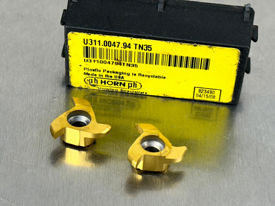 PH Horn U311.0047.94 TN35 Carbide Insert Grooving (Pack of 2)