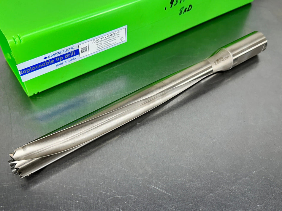 Sumitomo SMDH096D Indexable Tip Drill Replaceable Insert 8xD 23.81mm - 24.80mm