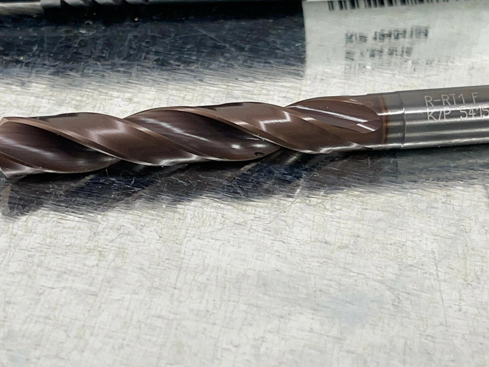 Guhring 5/16" Solid Carbide Drill 8521 Thru Coolant 5xD Nano-Si RT-100 HF