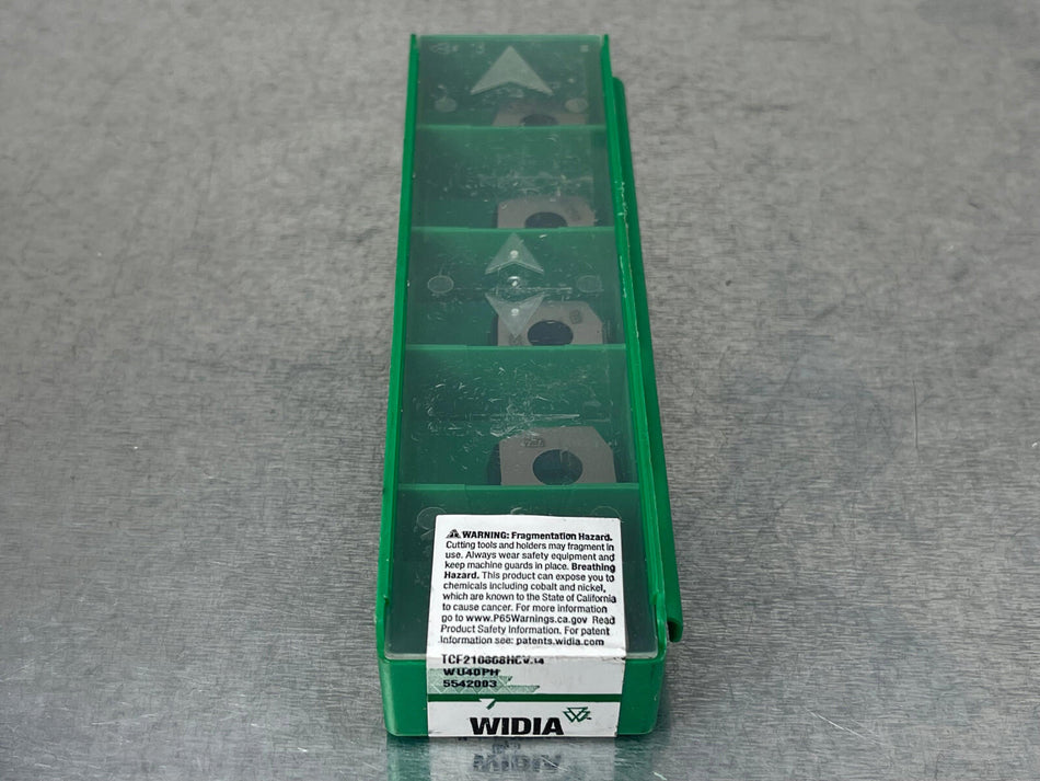 Widia TCF210608HCV34 WU40PH Carbide Insert (Pack of 5)