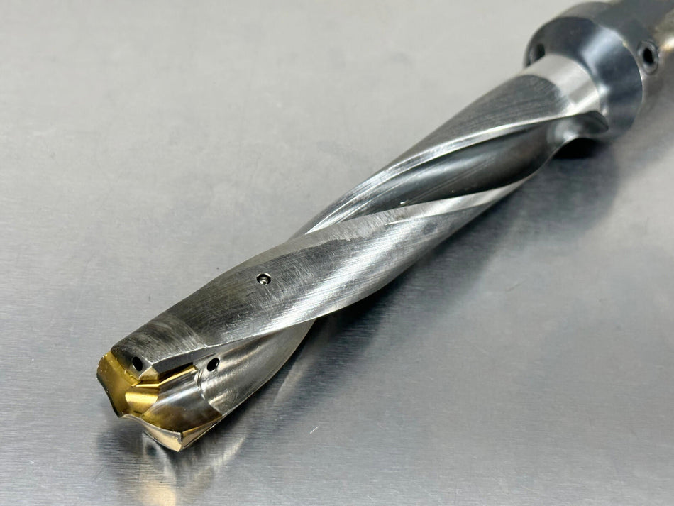 Kennametal 1.062" KSEM1063R5SSF125 Indexable Drill KSEM Replaceable Tip 5xD