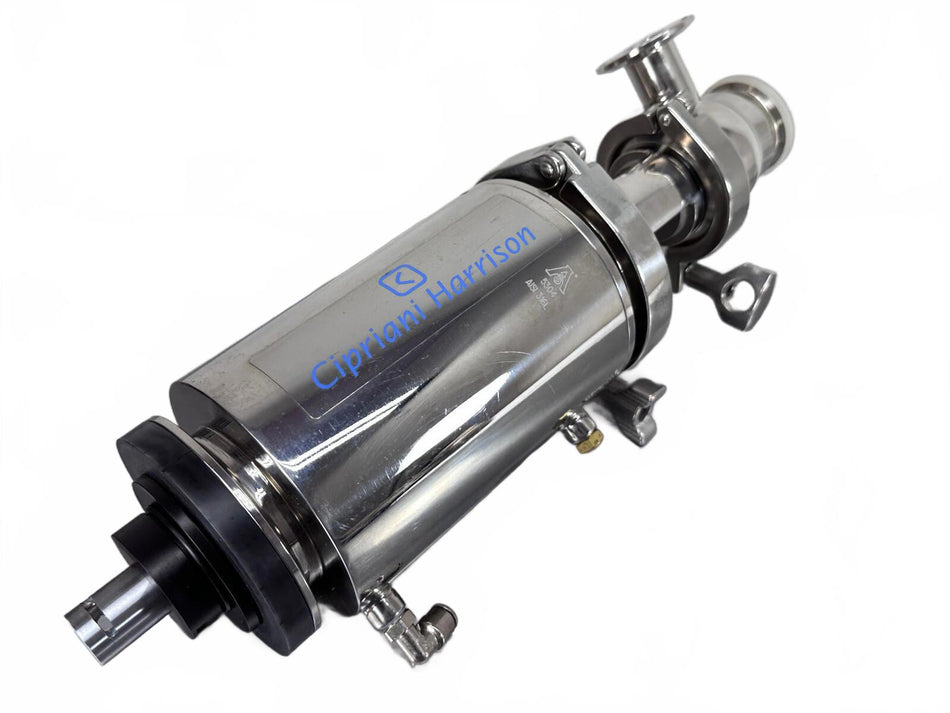 Cipriani Harrison 810 Flow Shut Off Valve Divert 316L Stainless 1" Sanitary