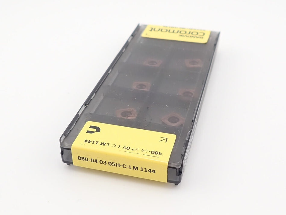 Sandvik 880-04 03 05H-C-LM 1144 Carbide Insert (Pack of 10)