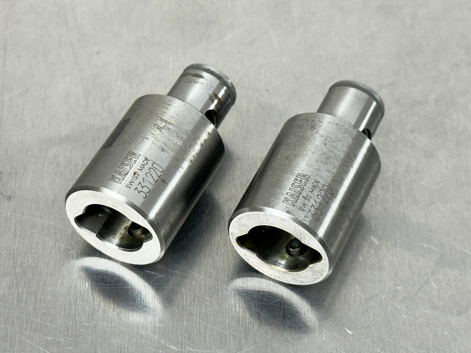 (2) Kaiser 11.331.220 Modular Boring Extension CKB2, 30mm, KAB2 331.220