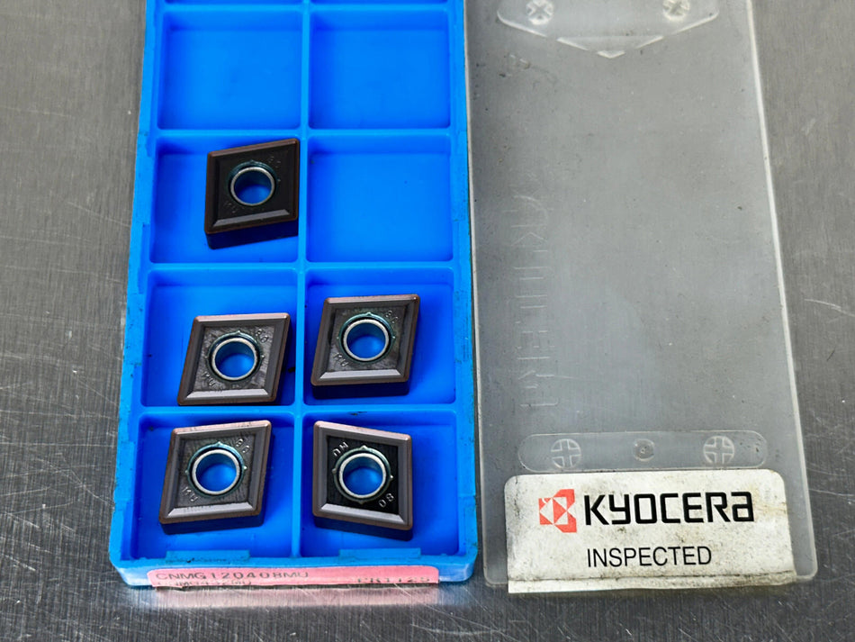 Kyocera CNMG432MU PR1125 Carbide Insert CNMG120408MU (Pack of 5)