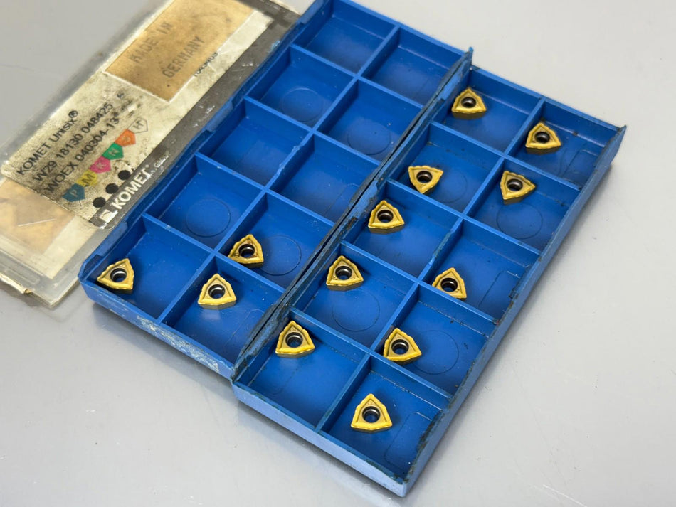Komet W29 18130.048425 BK8425 Carbide Insert WOEX 040304-13 (Pack of 13)