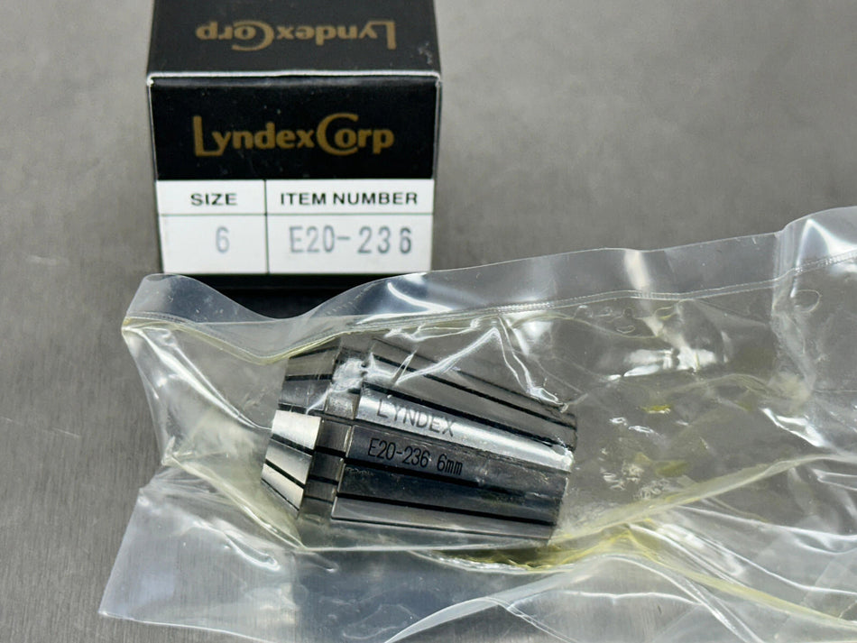 Lyndex 6mm ER20 Spring Collet E20-236