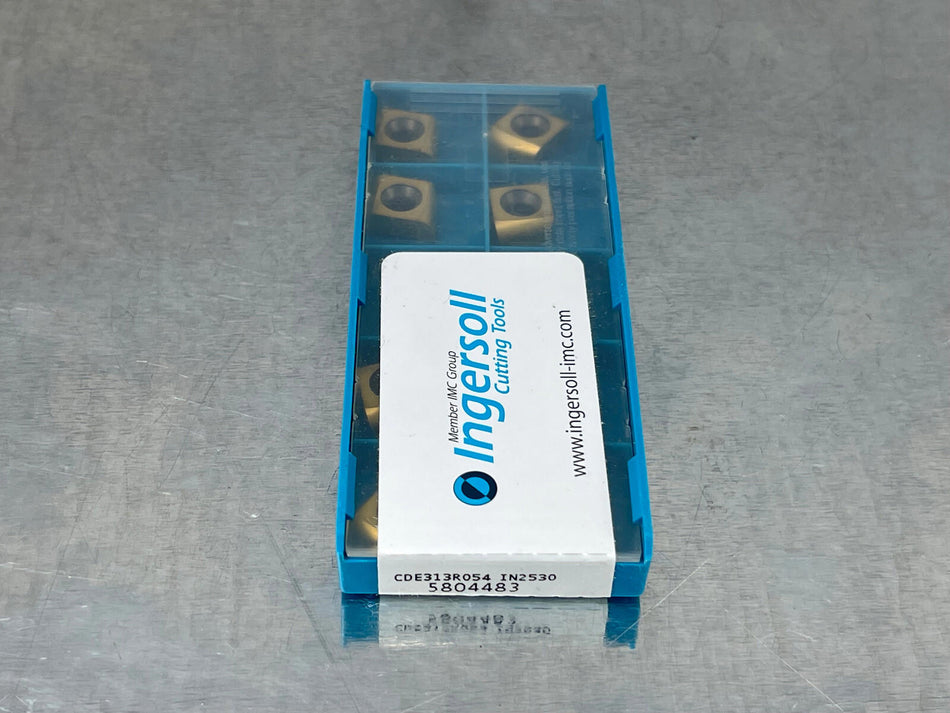Ingersoll CDE313R054 IN2530 Carbide Insert 5804483 (Pack of 10)
