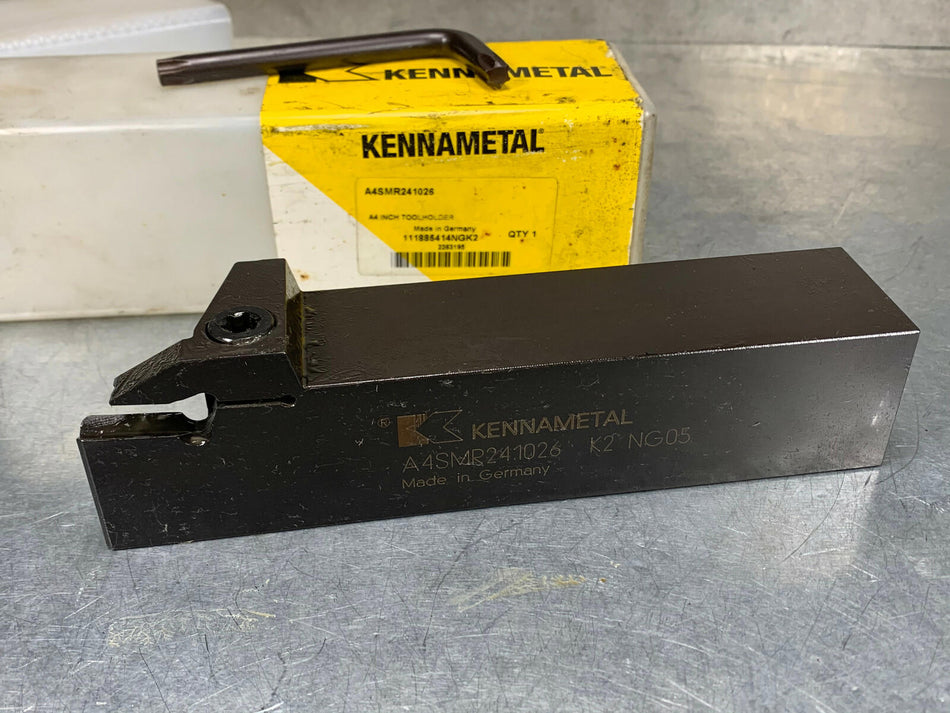 Kennametal A4SMR241026 Indexable Tool Holder A4 1.5" Grooving Turning 2263195