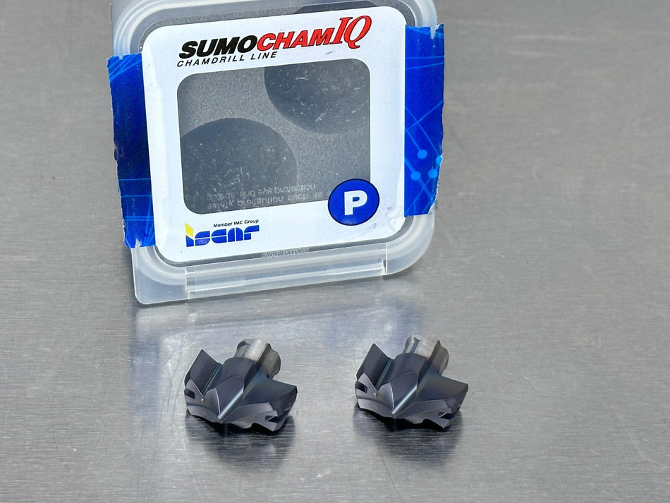 Iscar HCP 0709-IQ IC908 SumoCham Carbide Drill Insert 180-IQ (Pack of 2)