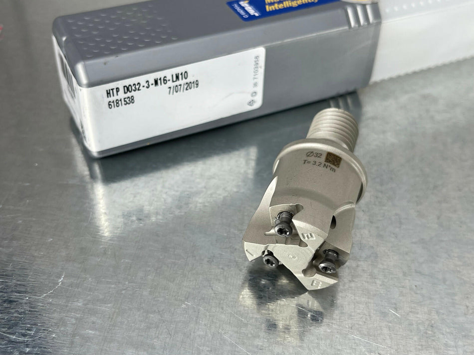 Iscar 32mm Indexable Plunge Mill M16 FlexFit TangPlunge HTP D032-3-M16-LN10