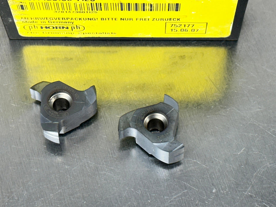 PH Horn 328.1423.22 TI25 Carbide Insert Grooving (Pack of 2)
