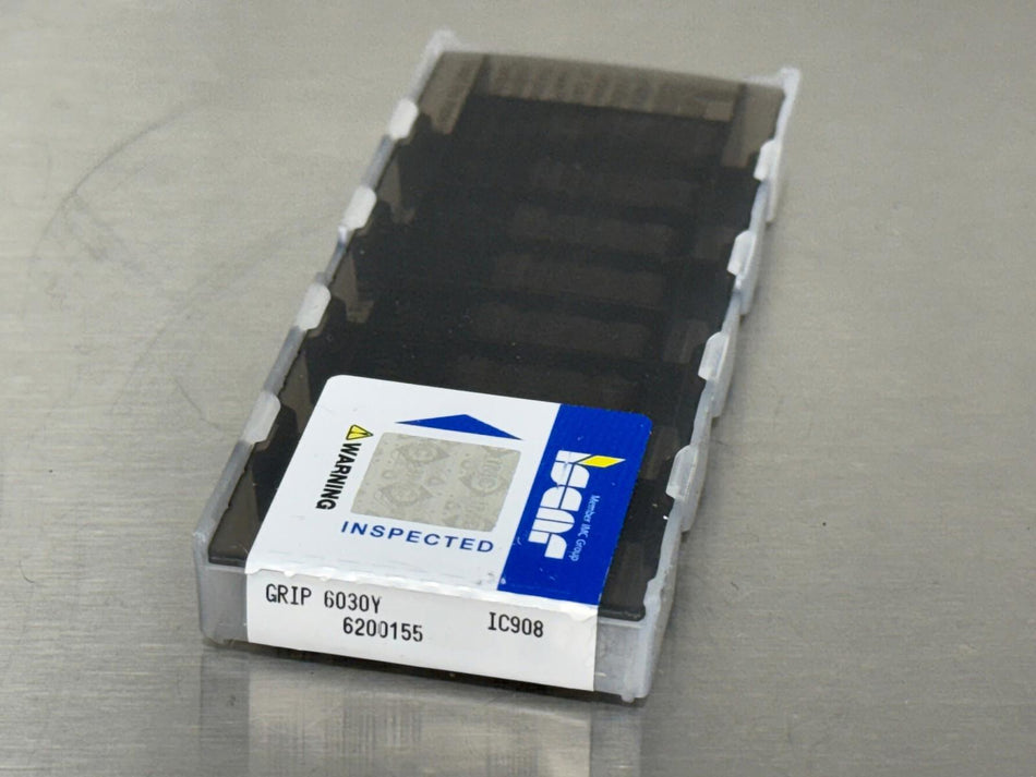 Iscar GRIP 6030Y IC908 Carbide Insert 6200155 (Pack of 9)