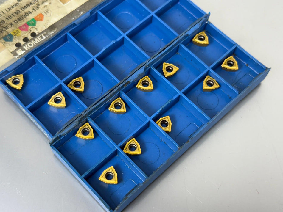 Komet W29 18130.048425 BK8425 Carbide Insert WOEX 040304-13 (Pack of 13)