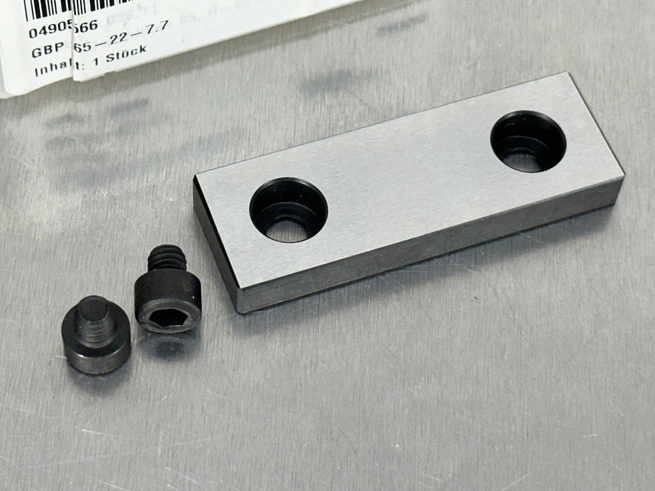 Schunk Ground Vise Jaw 65mm GBP 65-22-7.7 Kontec 490566