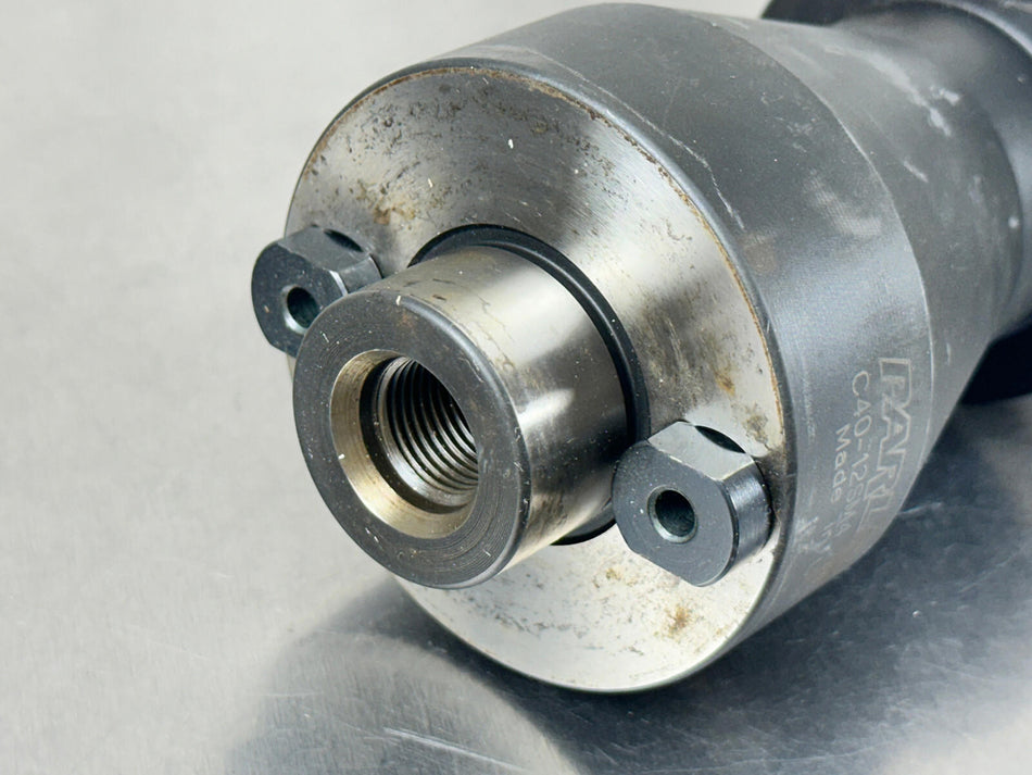 Parlec CAT40 Shell Mill Arbor 1.25" Pilot Tool Holder C40-12SM4