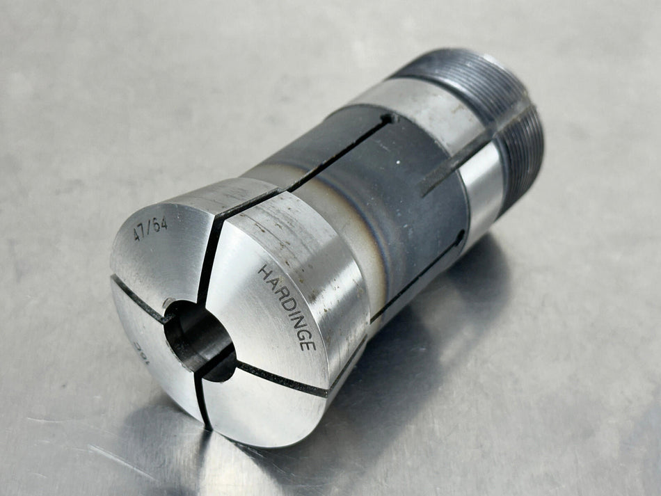 Hardinge 16C Collet 47/64" Round Internal Thread