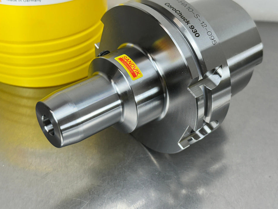 Sandvik HSK100 12mm Hyrdaulic Chuck CoroChuck Tool Holder 930-HA10-S-12-095