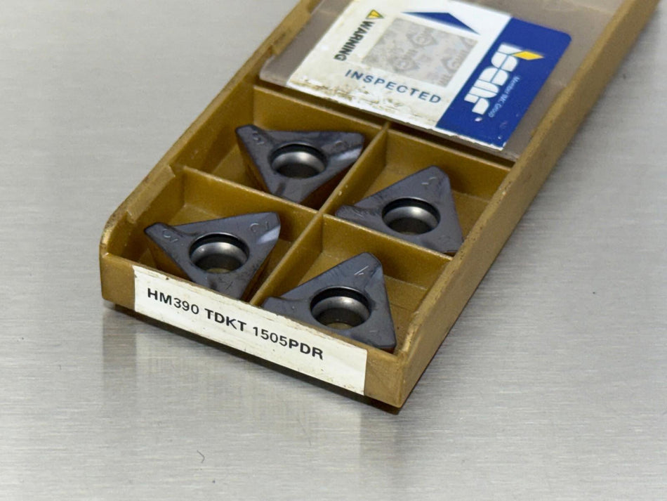 Iscar HM390 TDKT 1505PDR IC830 Carbide Insert (Pack of 4)