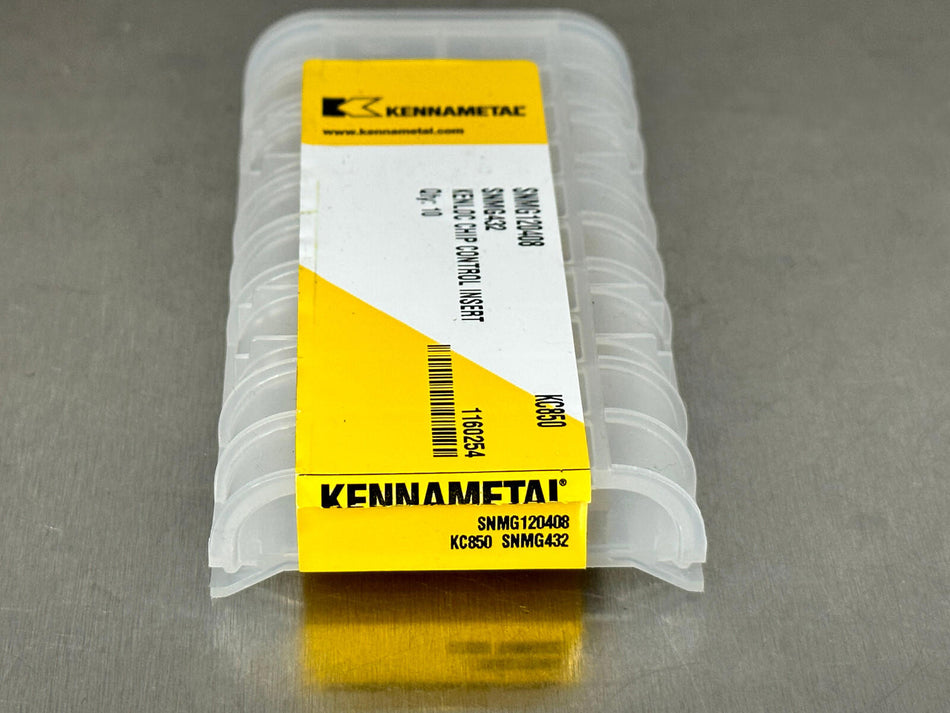 Kennametal SNMG 432 KC850 Carbide Insert 120408 (10 pieces)