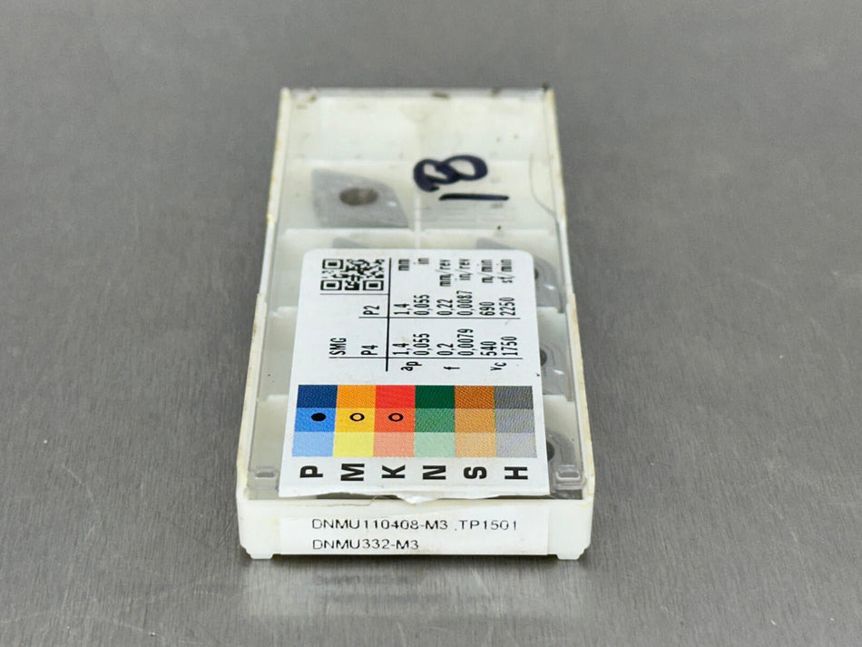 Seco DNMU 332-M3 TP1501 Carbide Insert DNMU 110408-M3 (Pack of 7)