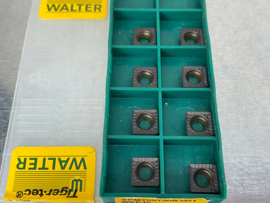 Walter SPMT060304-D51 WKP35 Carbide Inserts (Pack of 8)