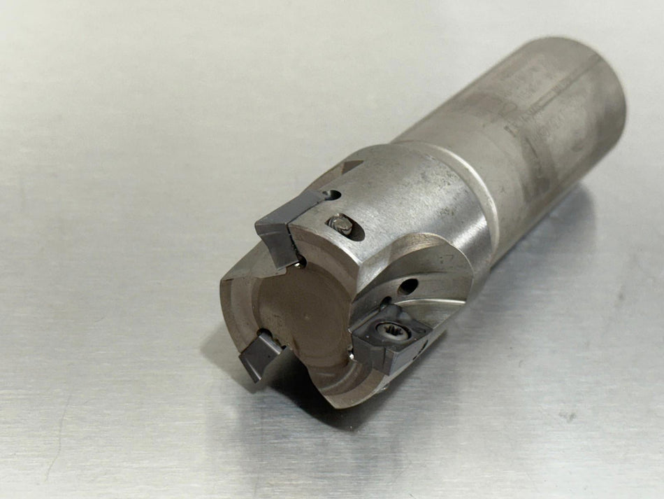 Iscar 1-1/2" Indexable End Mill 1.5" Heli2000 HM90 E90AD-D1.5-3-W1.25-C, 3101768