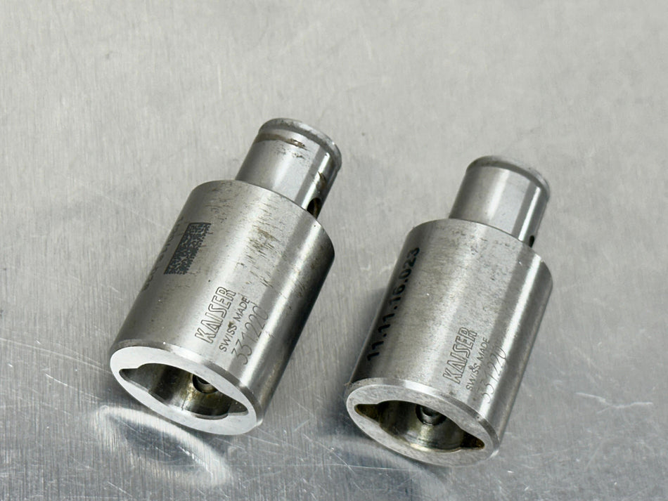 (2) Kaiser 11.331.220 Modular Boring Extension CKB2, 30mm, KAB2 331.220